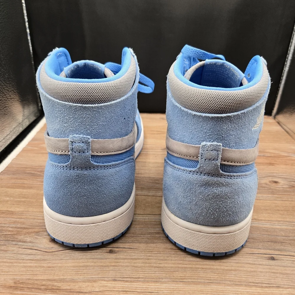 Nike Air Jordan High Top Sneakers - Blue and Gray - Picture 3 of 5